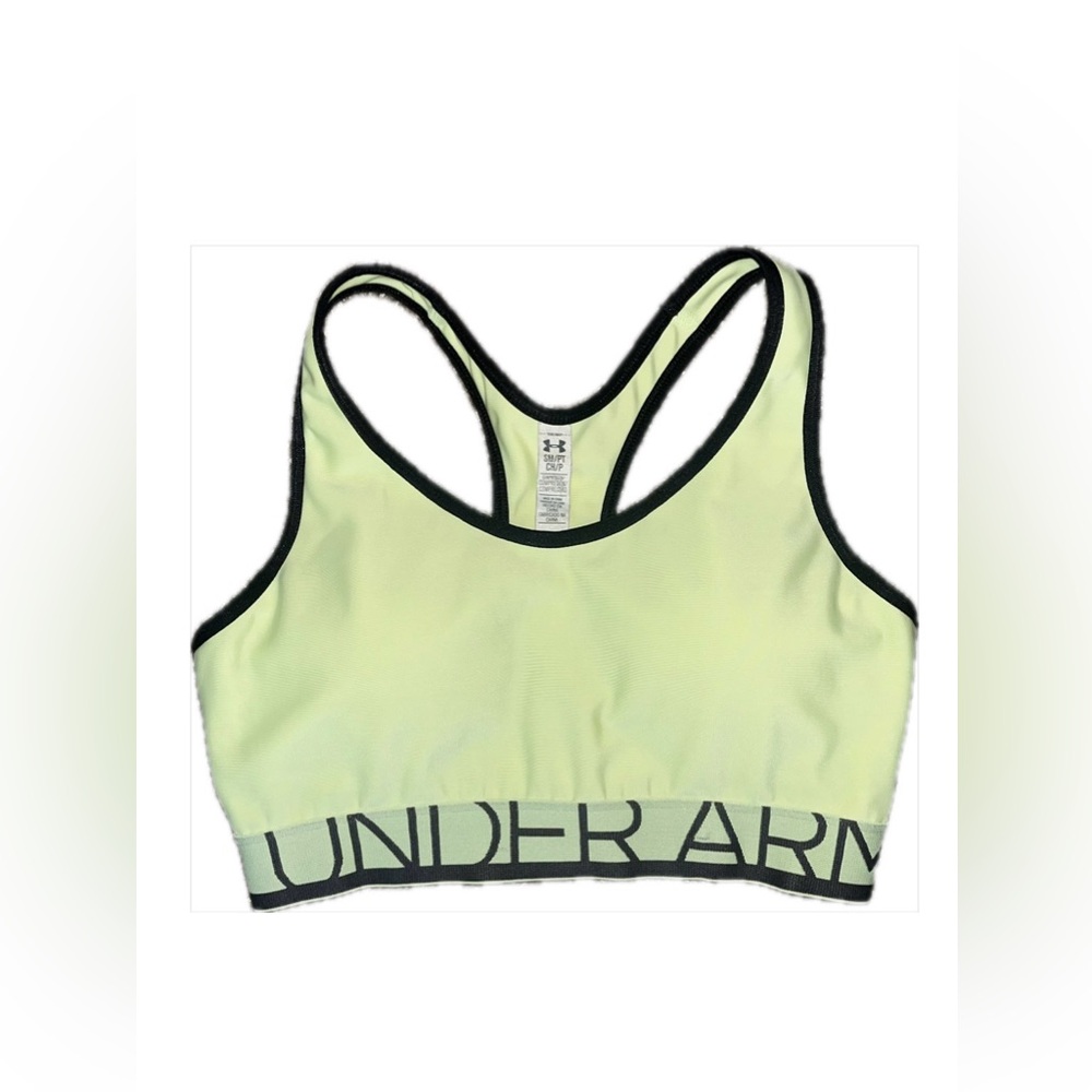 Under Armour Women's Neon Yellow Sports Bra